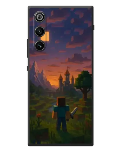 Чехол для ZTE Nubia RedMagic 10 Air с картинкой «Стив у башни»
