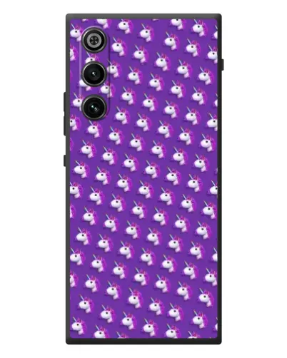 Чехол для ZTE Nubia RedMagic 10 Air с картинкой «Единороги на фиолетовом»