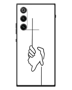 Чехол для ZTE Nubia RedMagic 10 Air с картинкой «Рука держит» Чехол для ZTE Nubia RedMagic 10 Air с картинкой «Рука держит»
