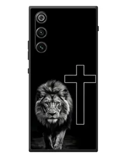 Чехол для ZTE Nubia RedMagic 10 Air с картинкой «Лев и Крест» Чехол для ZTE Nubia RedMagic 10 Air с картинкой «Лев и Крест»