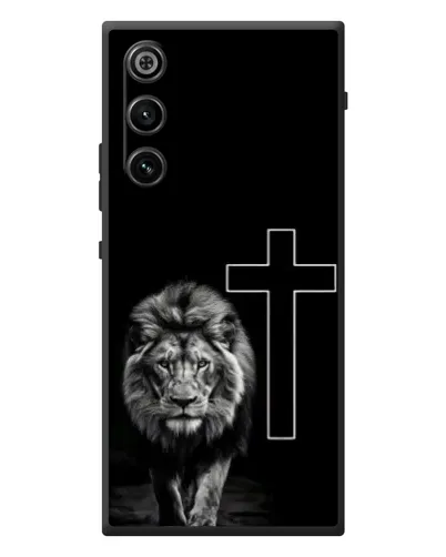 Чехол для ZTE Nubia RedMagic 10 Air с картинкой «Лев и Крест» Чехол для ZTE Nubia RedMagic 10 Air с картинкой «Лев и Крест»
