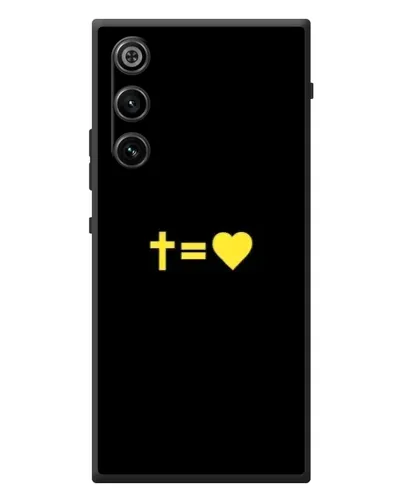 Чехол для ZTE Nubia RedMagic 10 Air с картинкой «Сердце и Крест» Чехол для ZTE Nubia RedMagic 10 Air с картинкой «Сердце и Крест»