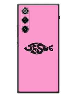 Чехол для ZTE Nubia RedMagic 10 Air с картинкой «Розовый символ  Jesus»