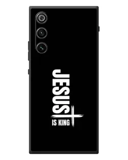 Чехол для ZTE Nubia RedMagic 10 Air с картинкой «Вертикаль веры Jesus»