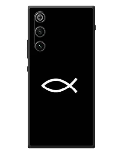 Чохол для ZTE Nubia RedMagic 10 Air з картинкою «Символ риби Jesus»