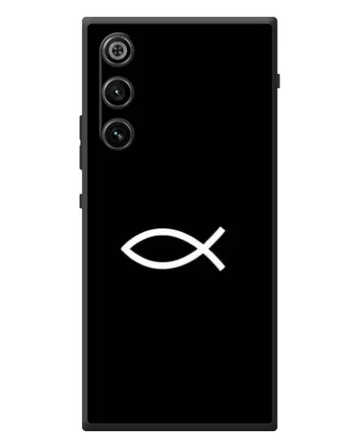 Чохол для ZTE Nubia RedMagic 10 Air з картинкою «Символ риби Jesus» Чохол для ZTE Nubia RedMagic 10 Air з картинкою «Символ риби Jesus»