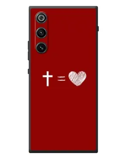 Чохол для ZTE Nubia RedMagic 10 Air з картинкою «Рівняння любові»