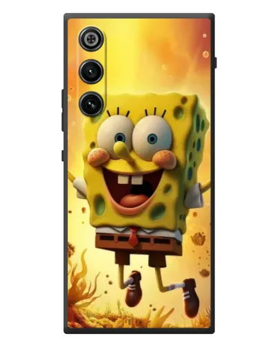 Чехол для ZTE Nubia RedMagic 10 Air с картинкой «Губка Боб прыгает»