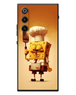 Чехол для ZTE Nubia RedMagic 10 Air с картинкой «Губка Боб повар»
