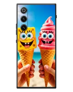 Чехол для ZTE Nubia RedMagic 10 Air с картинкой «Спанч Боб мороженое»
