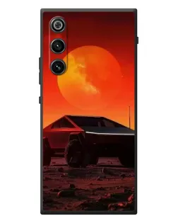 Чехол для ZTE Nubia RedMagic 10 Air с картинкой «Cybertruck на Марсе»