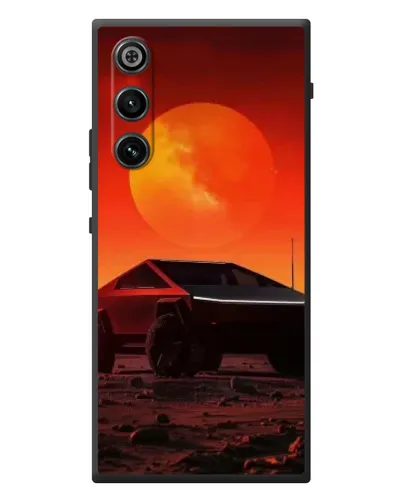 Чехол для ZTE Nubia RedMagic 10 Air с картинкой «Cybertruck на Марсе»