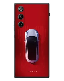 Чехол для ZTE Nubia RedMagic 10 Air с картинкой «Tesla Top View»