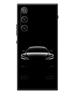 Чехол для ZTE Nubia RedMagic 10 Air с картинкой «Силуэт Tesla Night»