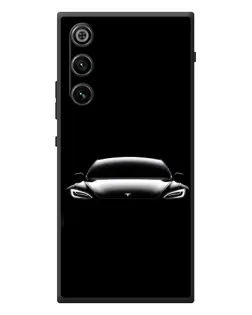 Чехол для ZTE Nubia RedMagic 10 Air с картинкой «Фары Tesla Night»