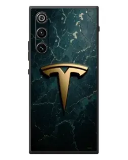 Чехол для ZTE Nubia RedMagic 10 Air с картинкой «Мраморная Tesla Gold»