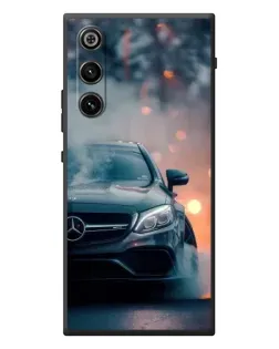Чехол для ZTE Nubia RedMagic 10 Air с картинкой «Mercedes — ночной город»