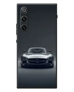 Чехол для ZTE Nubia RedMagic 10 Air с картинкой «Mercedes на черном»