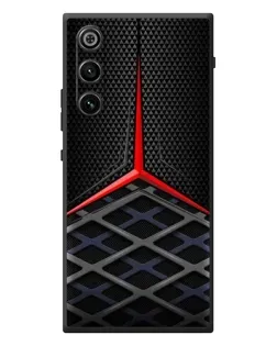 Чехол для ZTE Nubia RedMagic 10 Air с картинкой «Mercedes Carbon Grid»