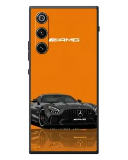 Чехол для ZTE Nubia RedMagic 10 Air с картинкой «Оранжевый Mercedes AMG»