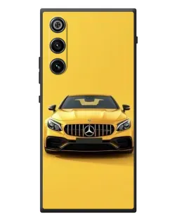 Чехол для ZTE Nubia RedMagic 10 Air с картинкой «Желтый Mercedes GT»