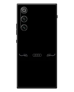 Чехол для ZTE Nubia RedMagic 10 Air с картинкой «Audi — световой подпись»