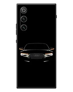 Чехол для ZTE Nubia RedMagic 10 Air с картинкой «Audi — ночной контур»