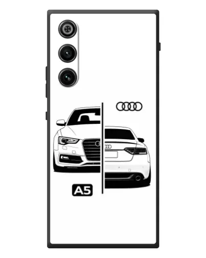 Чехол для ZTE Nubia RedMagic 10 Air с картинкой «Audi — контрастный дизайн» Чехол для ZTE Nubia RedMagic 10 Air с картинкой «Audi — контрастный дизайн»