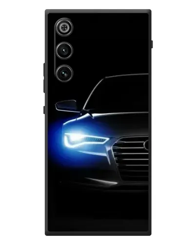 Чехол для ZTE Nubia RedMagic 10 Air с картинкой «Неоновый взгляд Audi» Чехол для ZTE Nubia RedMagic 10 Air с картинкой «Неоновый взгляд Audi»