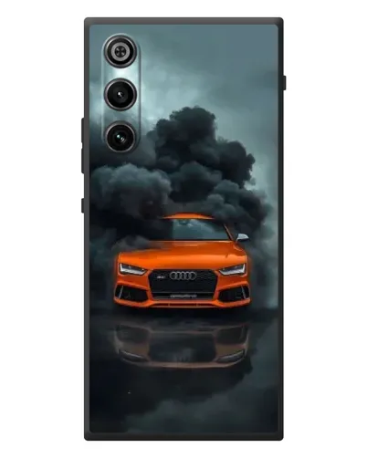 Чехол для ZTE Nubia RedMagic 10 Air с картинкой «Audi в облаках дыма» Чехол для ZTE Nubia RedMagic 10 Air с картинкой «Audi в облаках дыма»