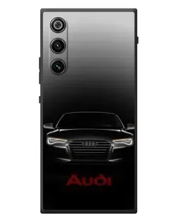 Чехол для ZTE Nubia RedMagic 10 Air с картинкой «Audi — градиентный контур»