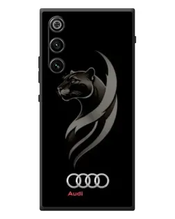 Чехол для ZTE Nubia RedMagic 10 Air с картинкой «Графика — пантера и Audi»
