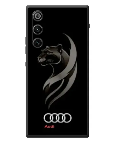 Чехол для ZTE Nubia RedMagic 10 Air с картинкой «Графика — пантера и Audi» Чехол для ZTE Nubia RedMagic 10 Air с картинкой «Графика — пантера и Audi»