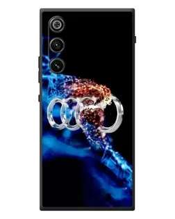 Чехол для ZTE Nubia RedMagic 10 Air с картинкой «Энергия лого Audi»