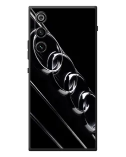 Чехол для ZTE Nubia RedMagic 10 Air с картинкой «Audi — абстрактные кольца»