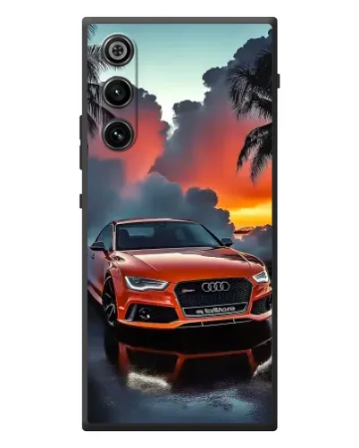 Чехол для ZTE Nubia RedMagic 10 Air с картинкой «Audi — закат» Чехол для ZTE Nubia RedMagic 10 Air с картинкой «Audi — закат»
