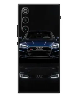 Чехол для ZTE Nubia RedMagic 10 Air с картинкой «Audi — ночное отражение»