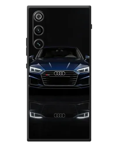 Чехол для ZTE Nubia RedMagic 10 Air с картинкой «Audi — ночное отражение» Чехол для ZTE Nubia RedMagic 10 Air с картинкой «Audi — ночное отражение»