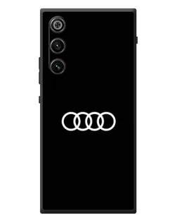 Чехол для ZTE Nubia RedMagic 10 Air с картинкой «Audi White Logo»