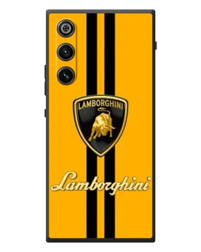 Чохол для ZTE Nubia RedMagic 10 Air з картинкою «Lamborghini Stripe жовтий»