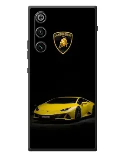 Чохол для ZTE Nubia RedMagic 10 Air з картинкою «Lamborghini жовтий акцент»