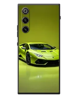 Чохол для ZTE Nubia RedMagic 10 Air з картинкою «Салатовий Lamborghini Huracan»