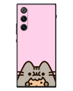 Чехол для ZTE Nubia RedMagic 10 Air с картинкой «Pusheen и печенье»