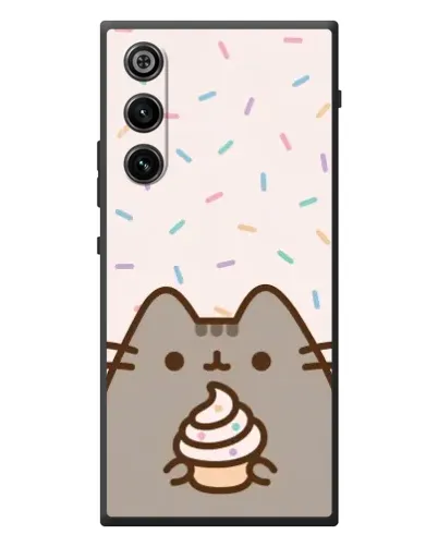 Чехол для ZTE Nubia RedMagic 10 Air с картинкой «Пушин с кексом»