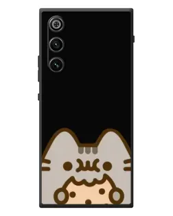 Чехол для ZTE Nubia RedMagic 10 Air с картинкой «Пушин на черном»