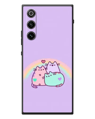 Чехол для ZTE Nubia RedMagic 10 Air с картинкой «Радужные Пушины»
