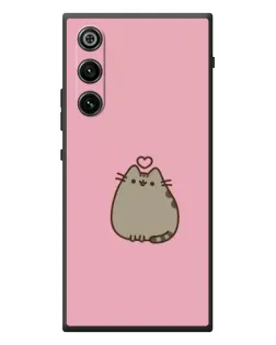 Чехол для ZTE Nubia RedMagic 10 Air с картинкой «Pusheen сердце»