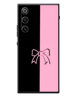 Чехол для ZTE Nubia RedMagic 10 Air с картинкой «Половинки банта»