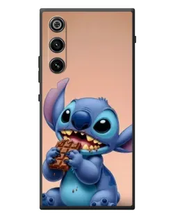 Чехол для ZTE Nubia RedMagic 10 Air с картинкой «Стич ест шоколад»