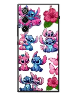 Чехол для ZTE Nubia RedMagic 10 Air с картинкой «Стикеры Stitch и Angel»